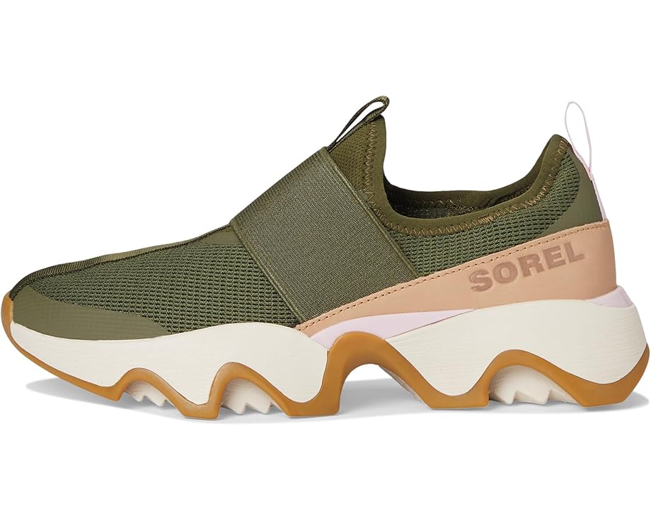 Кроссовки SOREL Kinetic Impact Ii Strap, цвет Utility Green/Pink Dawn — фото 4