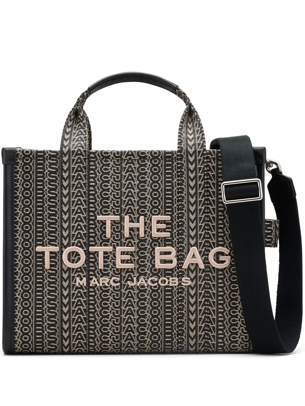 

Сумка The Large Jacquard Tote MARC JACOBS, черный