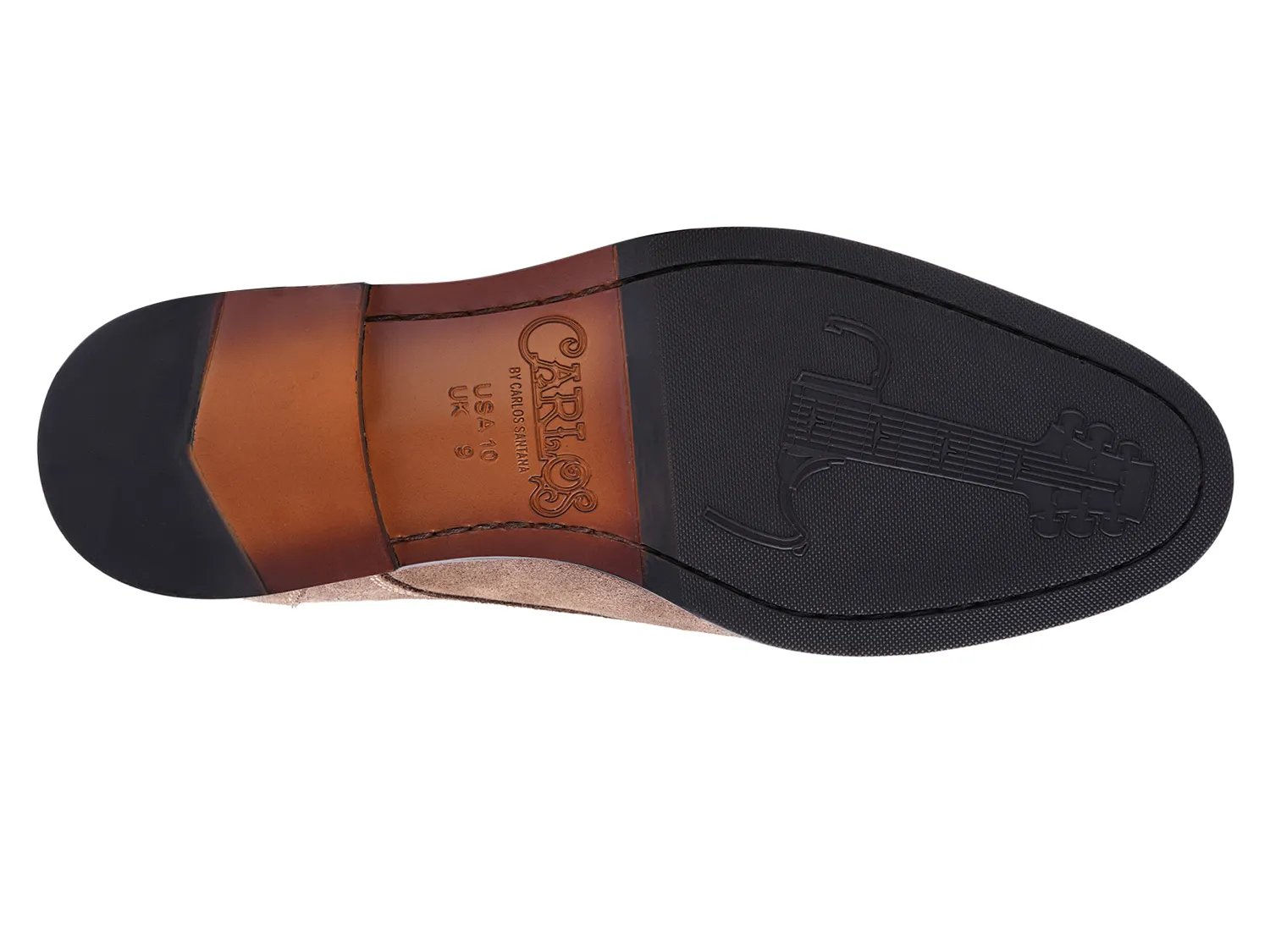 Оксфорды Carlos by Carlos Santana Havens Oxford, Tobacco Suede — фото 4