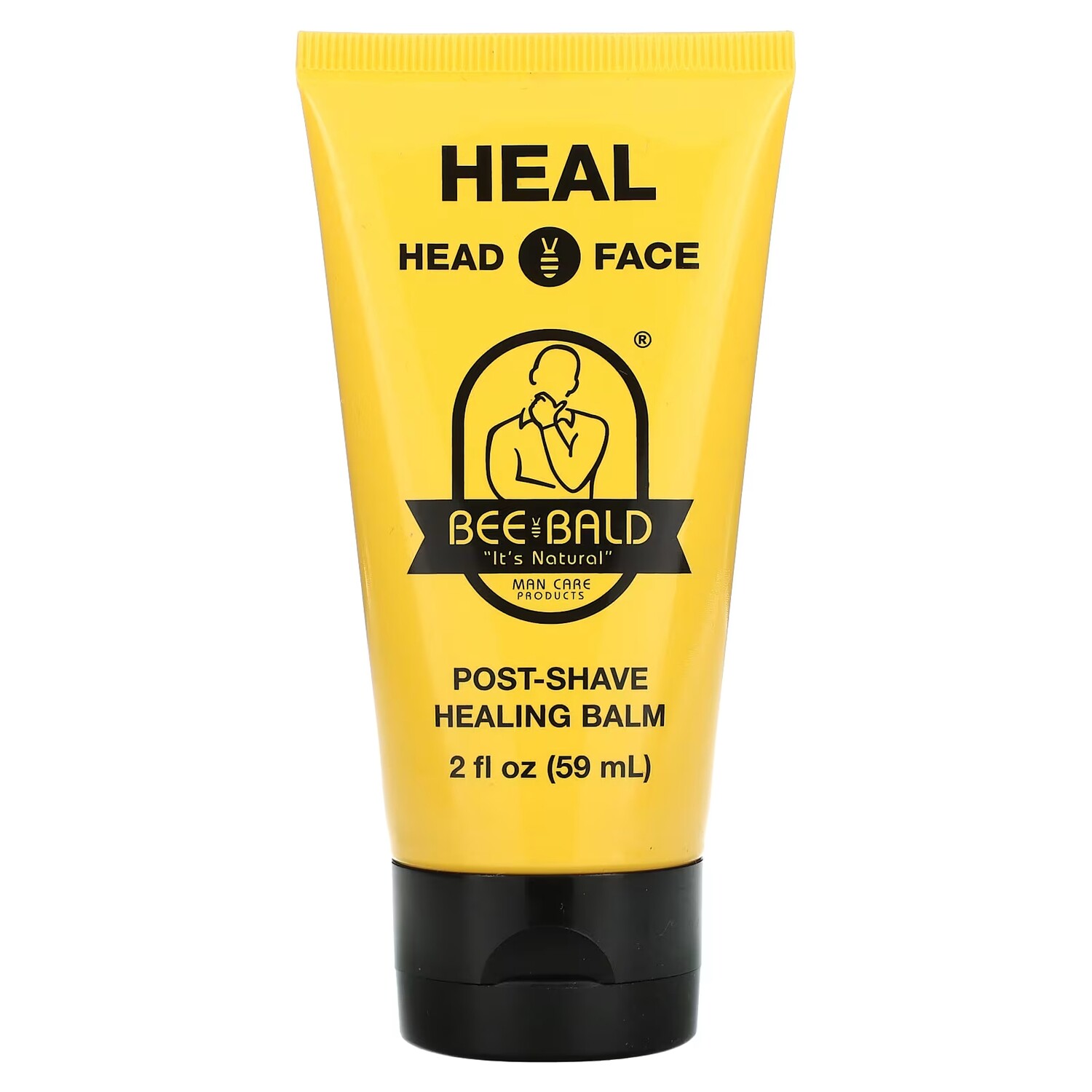 

Лечебный бальзам для головы и лица Bee Bald Heal после бритья, 59 мл