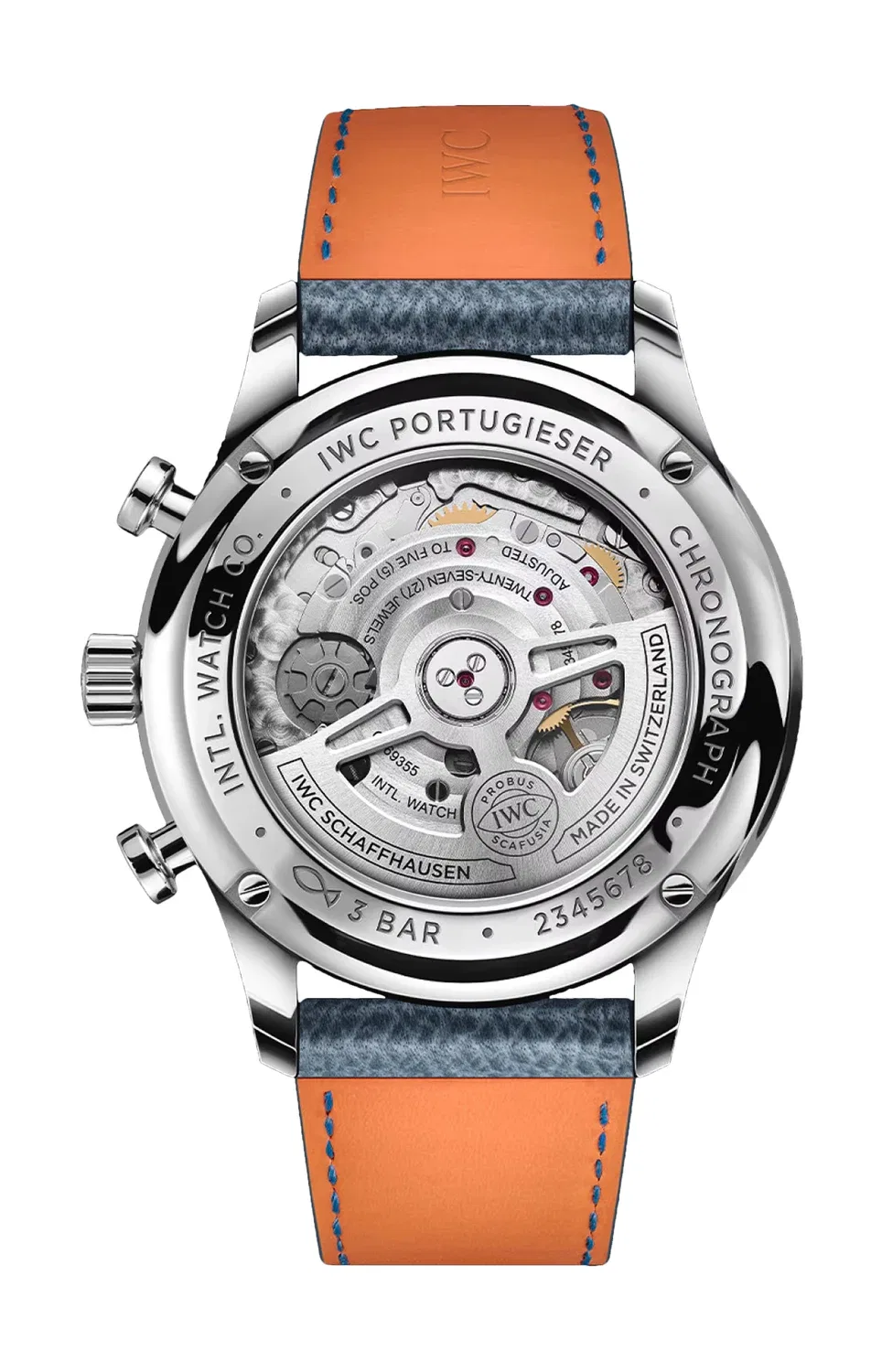 ПОРТУГАЛЕЦ ХРОНОГРАФ - IW371626 IWC SCHAFFHAUSEN, серебряный — фото 2