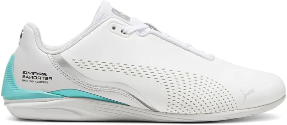 Кроссовки PUMA Unisex Adult Low Trainers BMW MMS Drift Cat Decima, White Glossy Green — фото 2