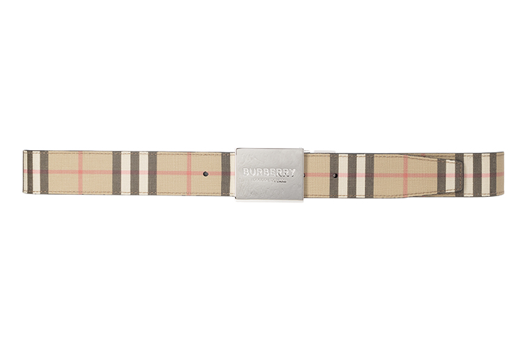 

Реверсивный ремень Burberry в клетку винтаж