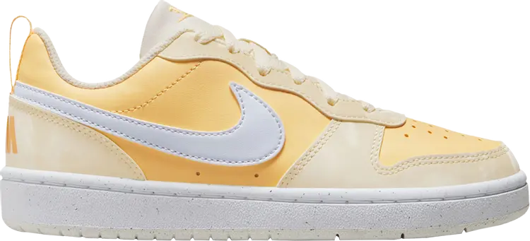 

Кроссовки Court Borough Low Recraft GS 'Pale Ivory Melon Tint', кремовый