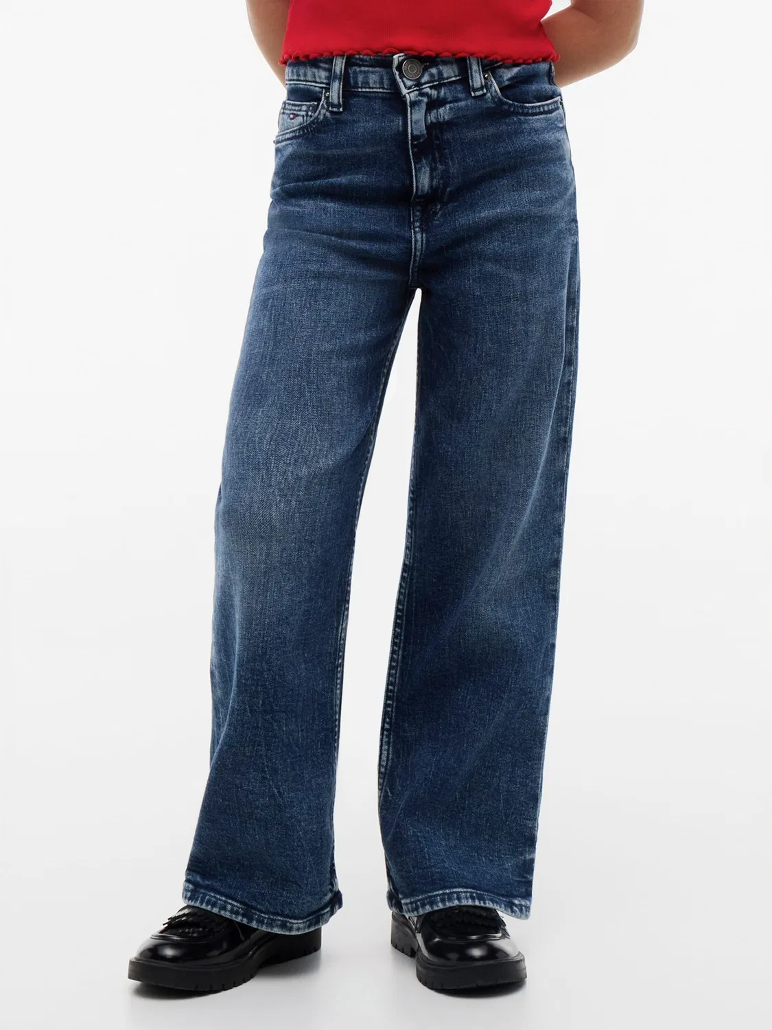 Джинсы свободного кроя Tommy Hilfiger, Blue Denim — фото 2