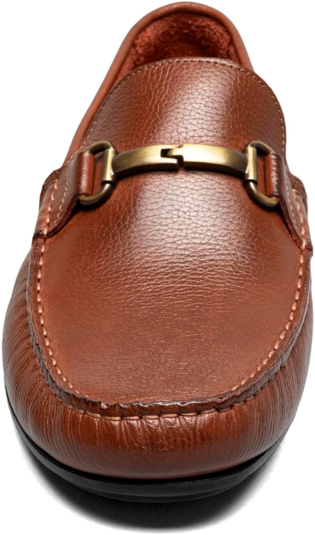 Мужские мокасины Florsheim Lago с битом, Cognac Milled — фото 2