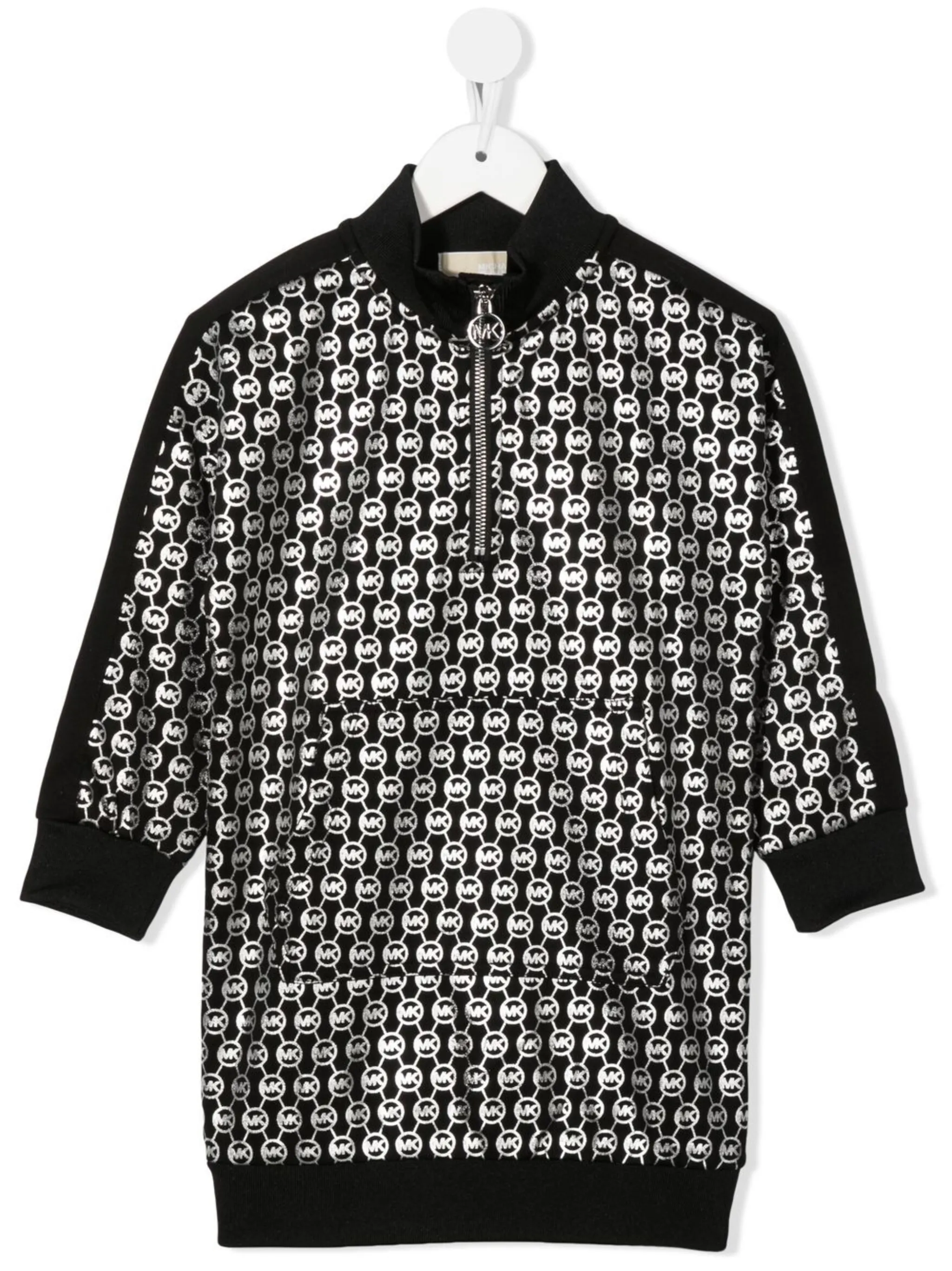 

Платье-толстовка с логотипом Michael Kors Kids, черный