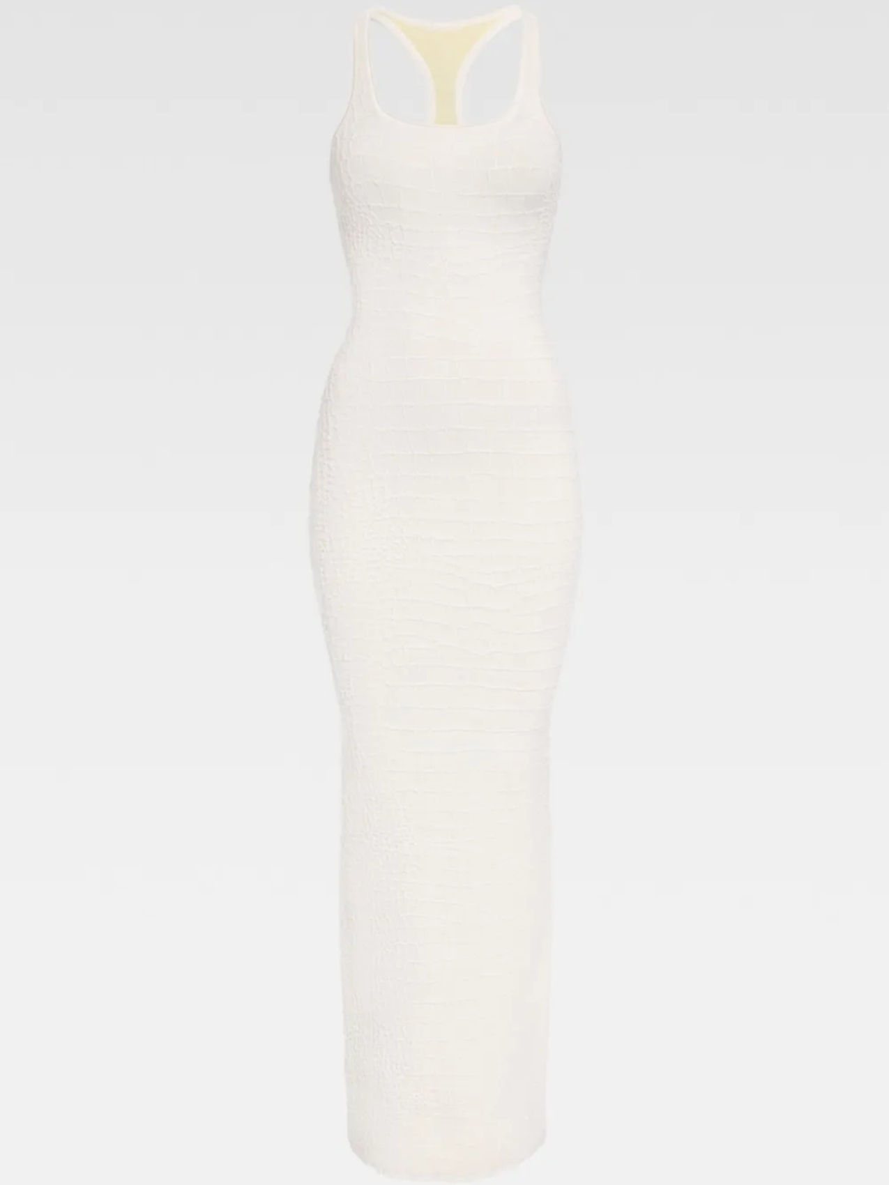

Jacquemus Платье макси Scala, белый