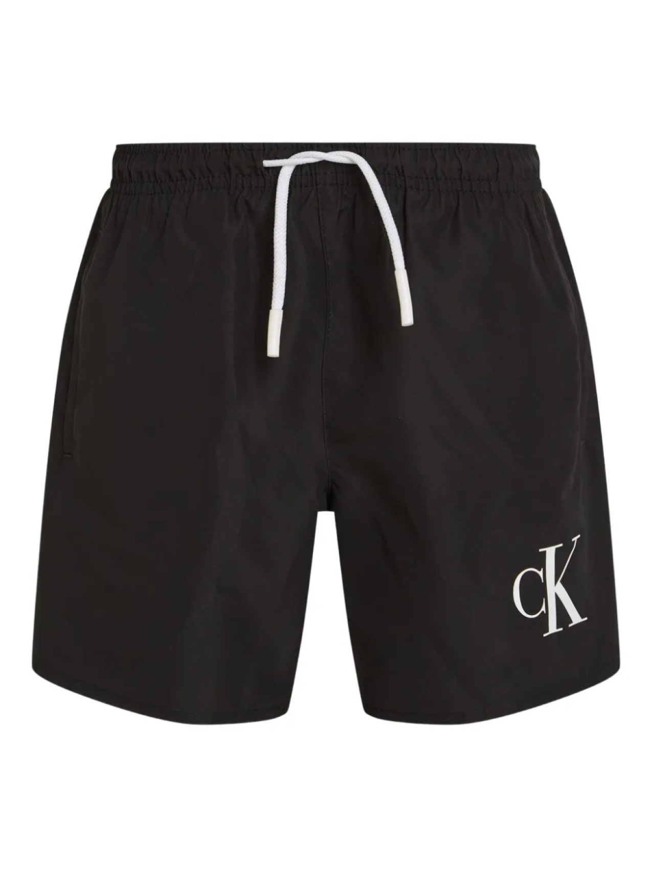 

Плавки-шорты с логотипом Calvin Klein Kids, черный