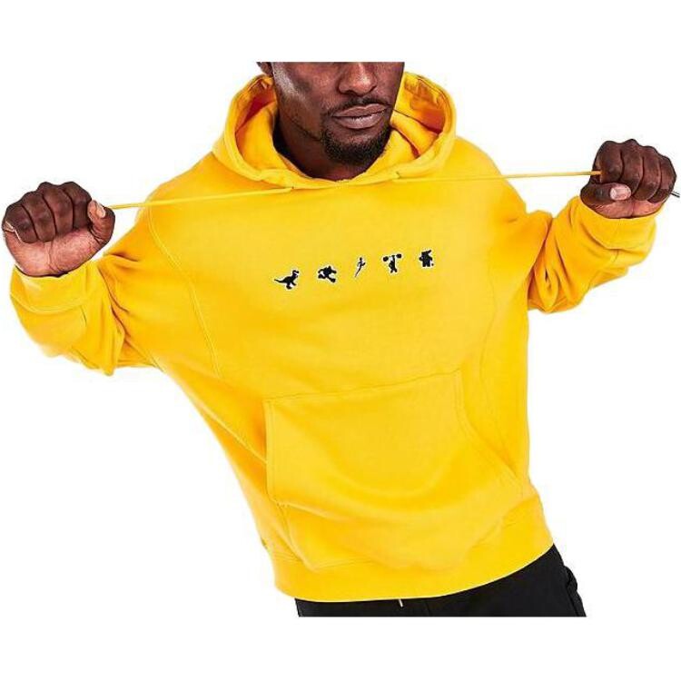Толстовка мужская золотая Adidas, цвет Gold — фото 4