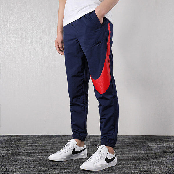 Брюки sport swear sports long pant male green navy Nike, синий — фото 2
