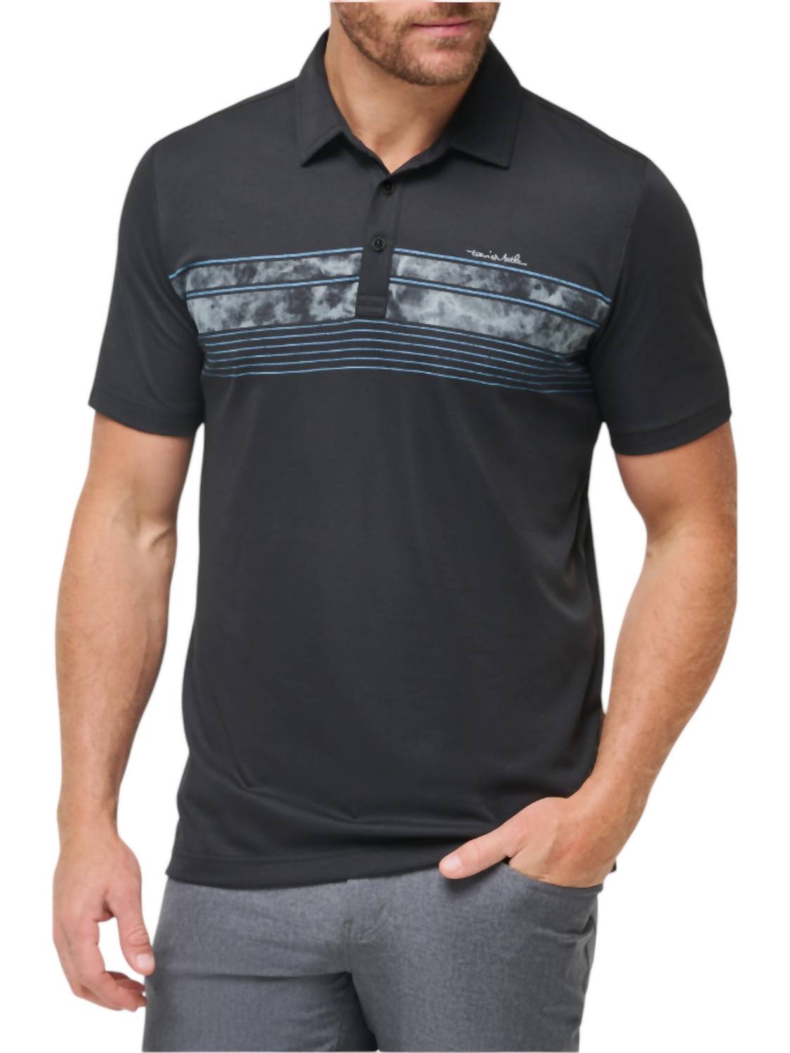 

Футболка Mount Thunder черного цвета TravisMathew