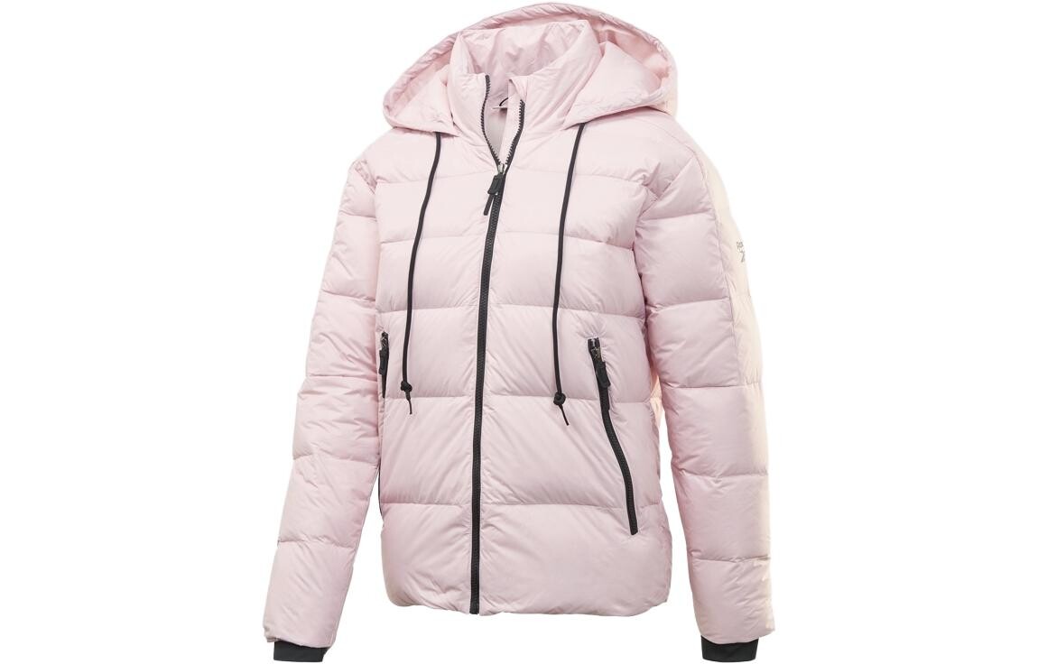 

Пуховик женский розовый Reebok