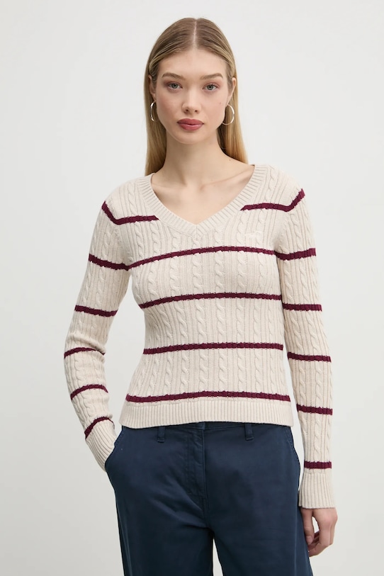 

Свитер Hollister Co., бежевый