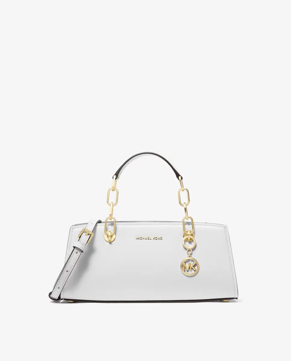 

Сумочка-ранец Cynthia в коже трансформируется в сумку через плечо Michael Michael Kors, белый