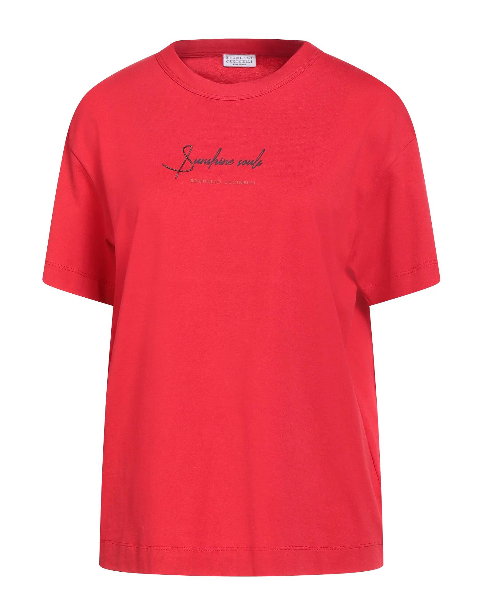 

Футболка Brunello Cucinelli, красный