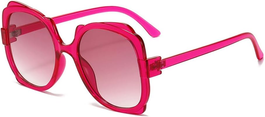 

Модные овальные солнцезащитные очки для мужчин и женщин, винтажные, роскошные, в стиле хип-хоп, трендовые, для активного отдыха и путешествий, солнцезащитные очки UV400 TKKTLLT, Rose Pink