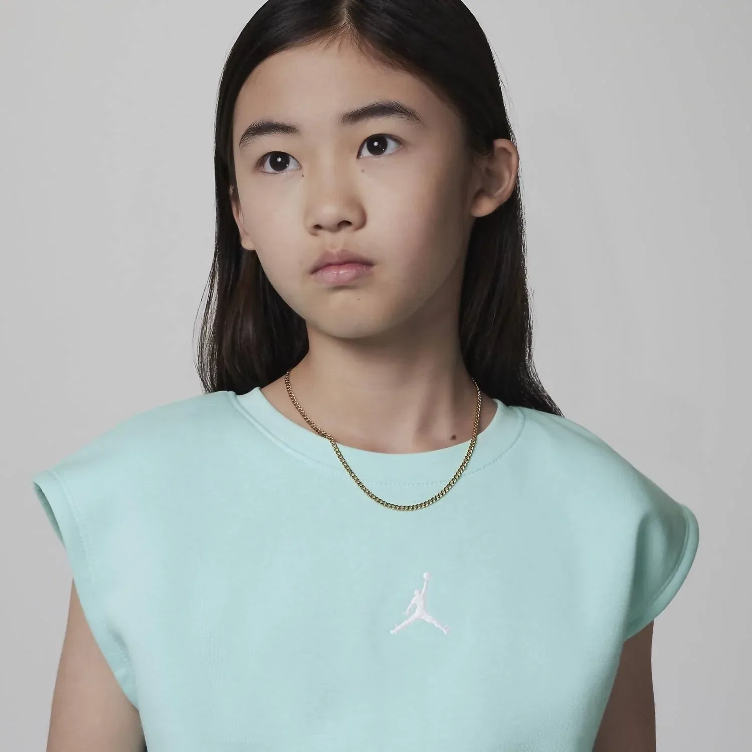 Nike Толстовка Jordan Top цвета «легкая роса» — фото 3
