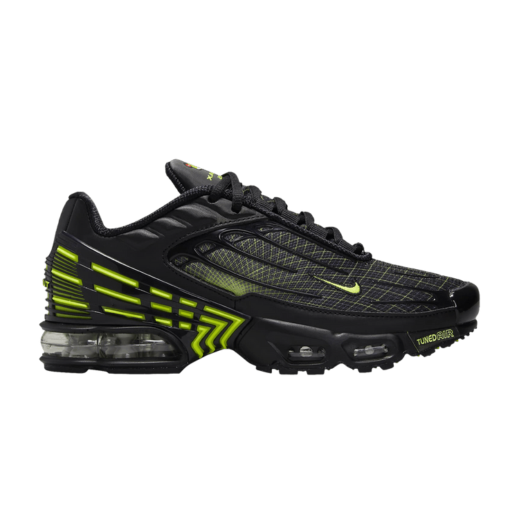 

Кроссовки Nike Air Max Plus 3 GS 'Spirograph - Volt', черный
