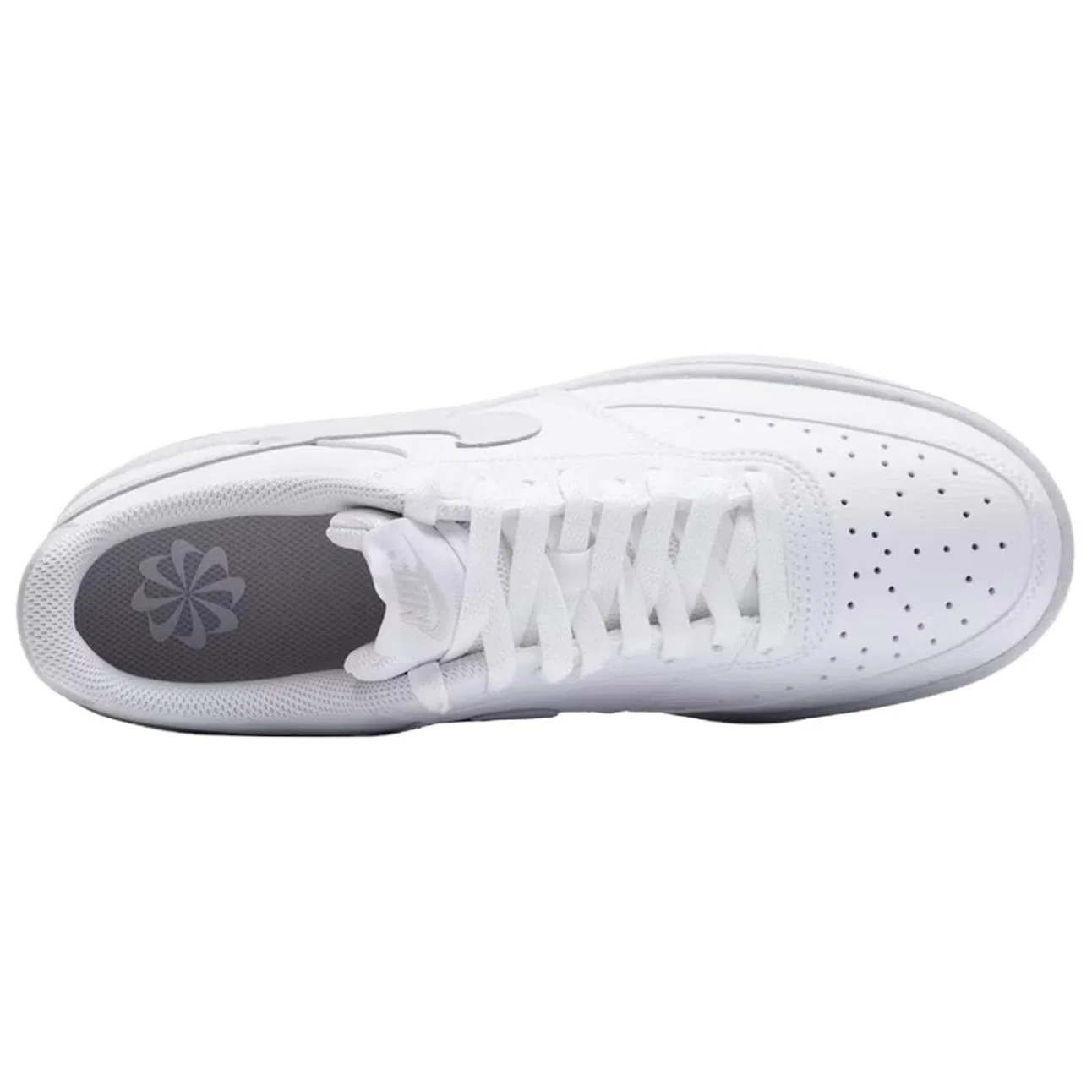 Скейтбординг кроссовки Nike Court Vision белые — фото 4