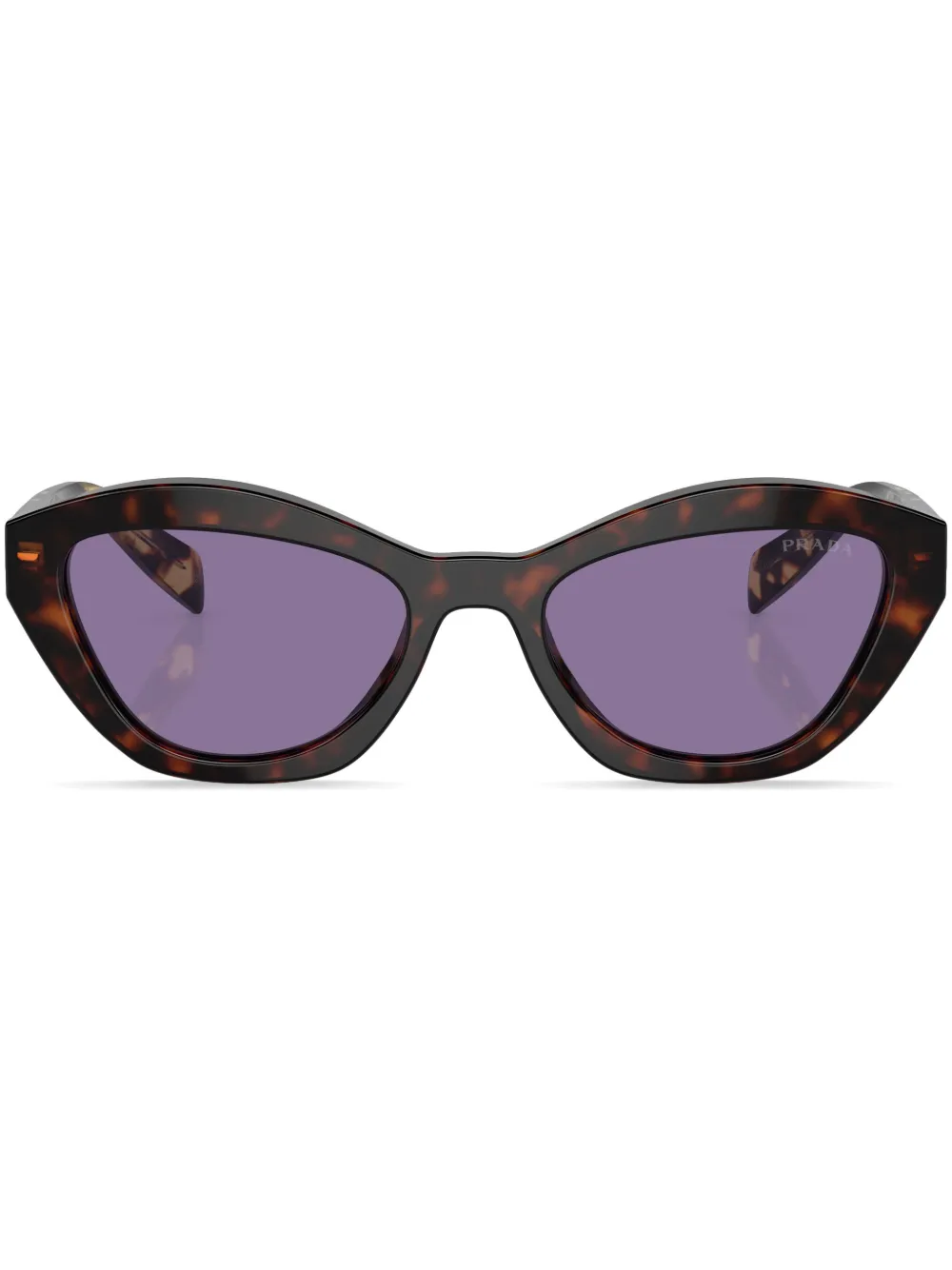 

Солнцезащитные очки в оправе 'кошачий глаз' Prada Eyewear, зеленый