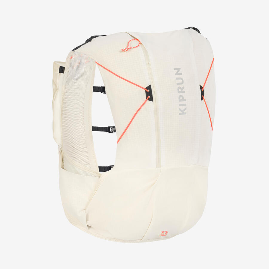 

KIPRUN Рюкзак для бега по пересеченной местности Trailrunning, 10 литров, унисекс, бежевый, 900 г