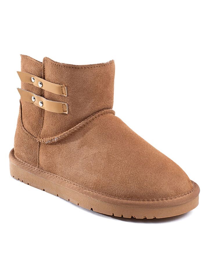 Сапоги NICEBAY Leder-Winterboots Brahms, коричневый — фото 4