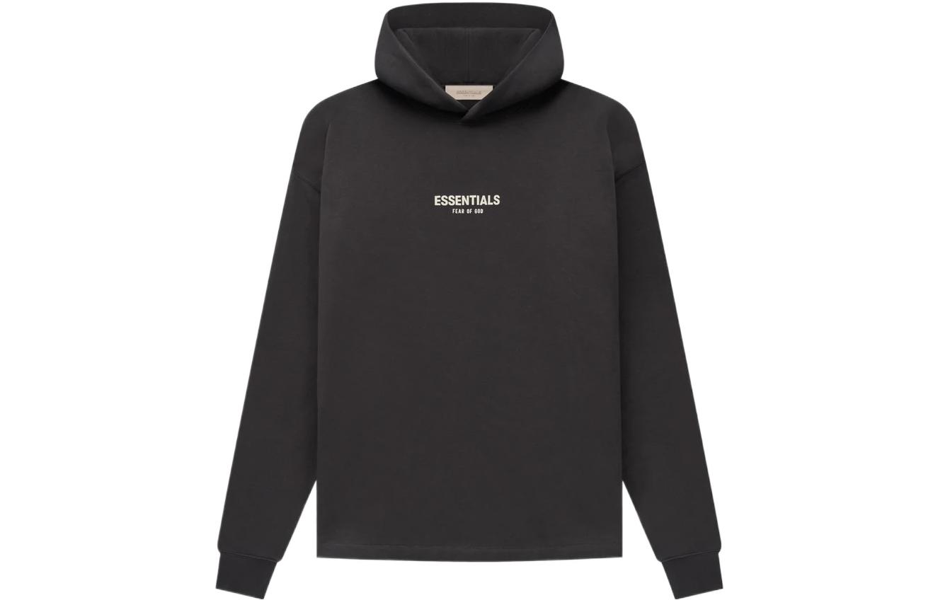 

Свободная толстовка с капюшоном Fear Of God Essentials, Black Iron