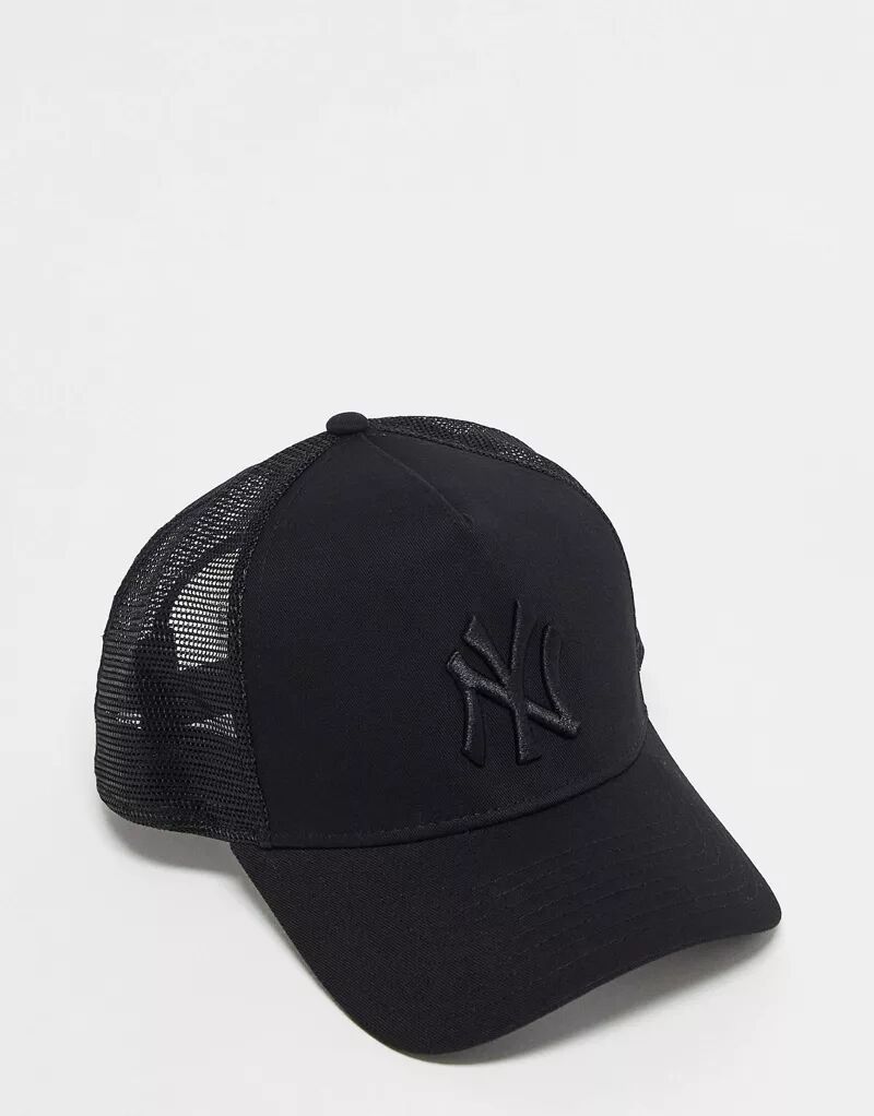 

Черная кепка дальнобойщика New Era 9Forty MLB NY Yankees