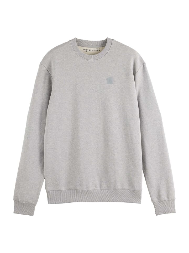 

Толстовка Scotch & Soda Sweatshirt, светло-серый