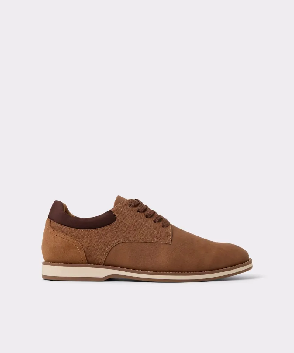 

Мужские туфли на шнуровке с круглым носком Aldo, коричневый