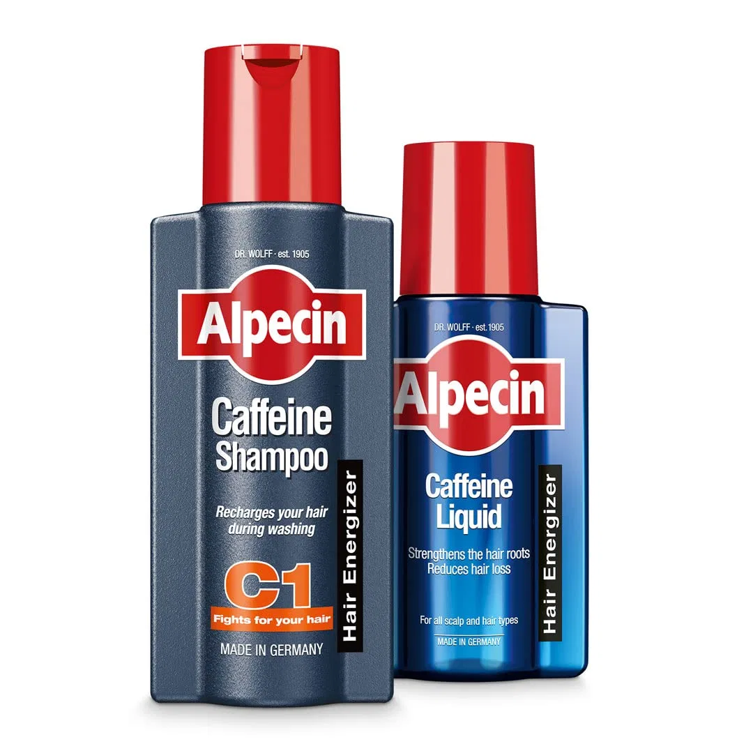 Набор кофеинового шампуня и лосьона Alpecin Alpecin