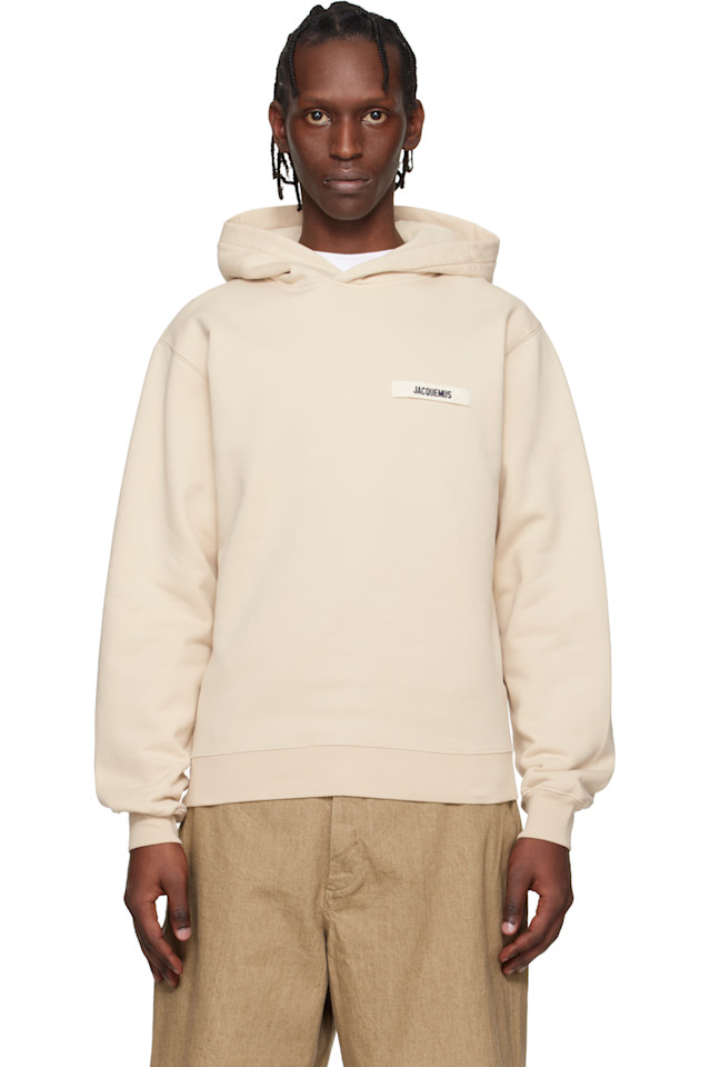 

Толстовка с капюшоном «The gros grain» Jacquemus, бежевый