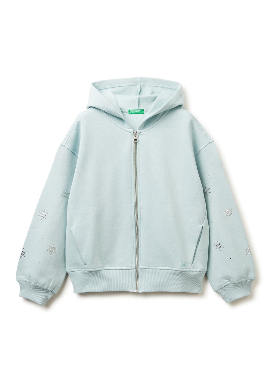 

Толстовка United Colors of Benetton Zip-up sweatshirt, Green/Mint
