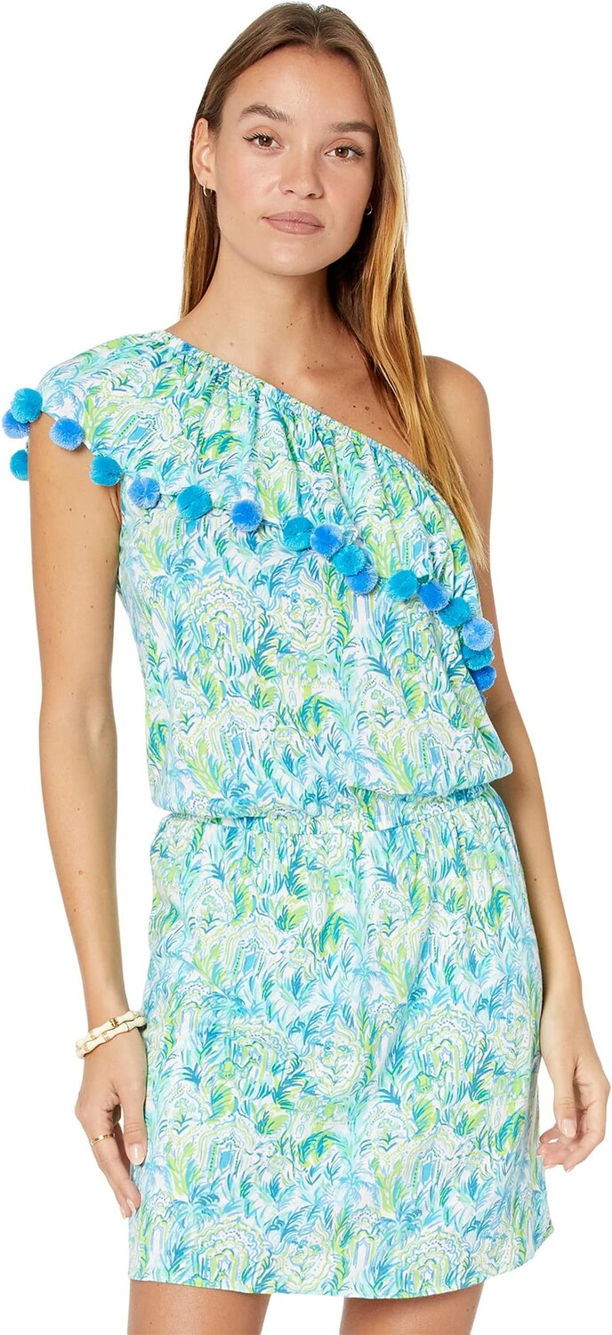 

Юбка Lilly Pulitzer Idara Romper, цвет Resort White Out To Play