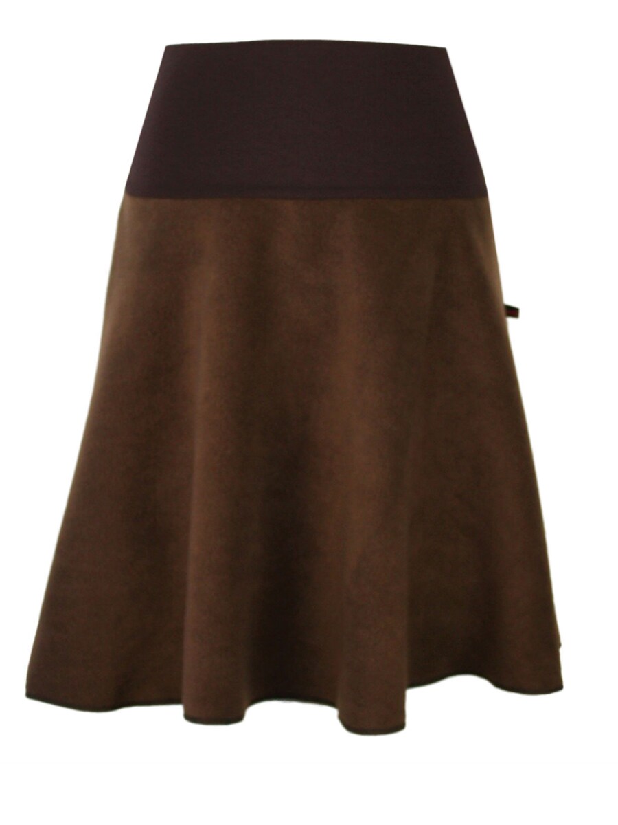 

Юбка dunkle design A-Linie Fleece, каштаново-коричневый