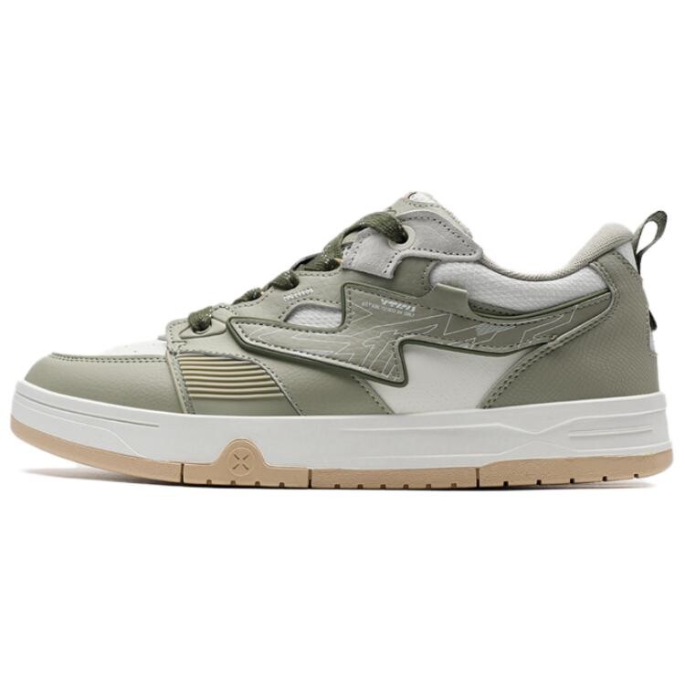 

Кроссовки XTEP Skateboarding Shoes Men Low-top Green/White, зеленый