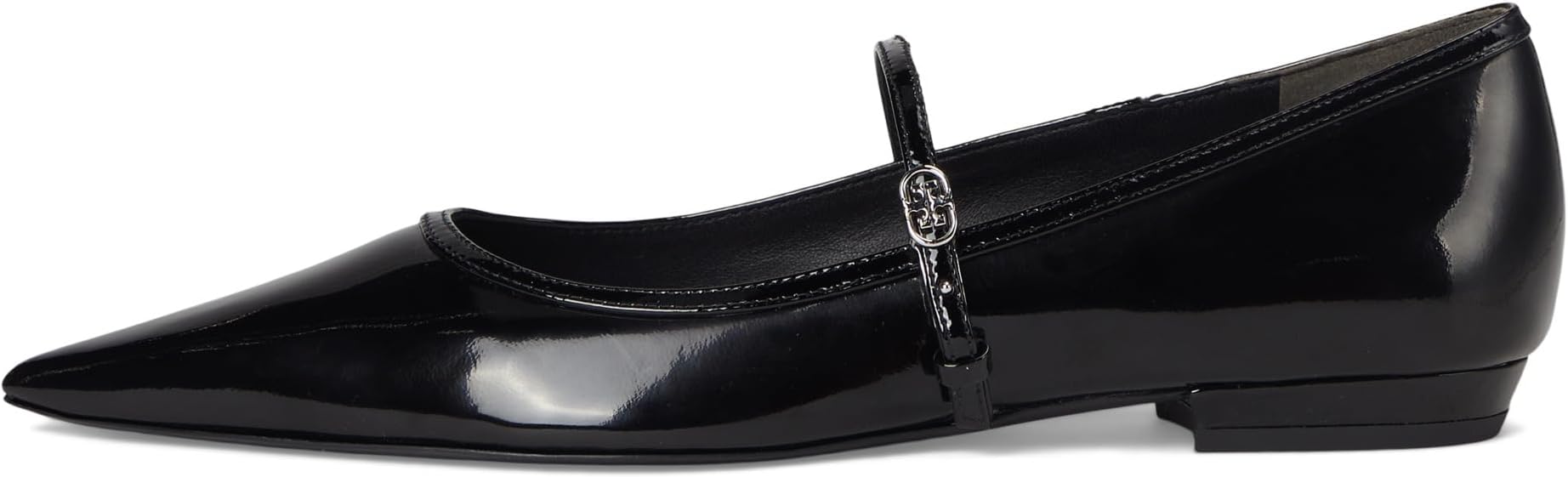 Балетки Tory Burch Women's Double T Buckle Mary Jane, Perfect Black/Perfect Black — фото 4