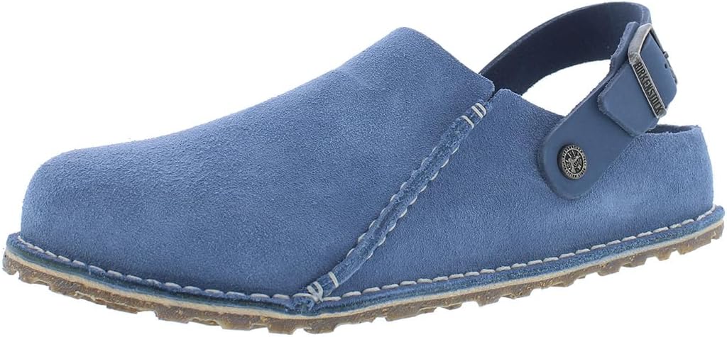 

Мужские сабо Birkenstock Lutry из премиальной замши, синий