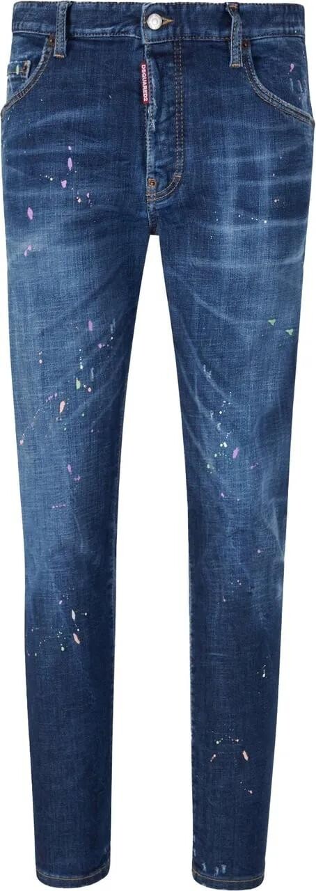 

Джинсы узкого кроя Dsquared2, синий