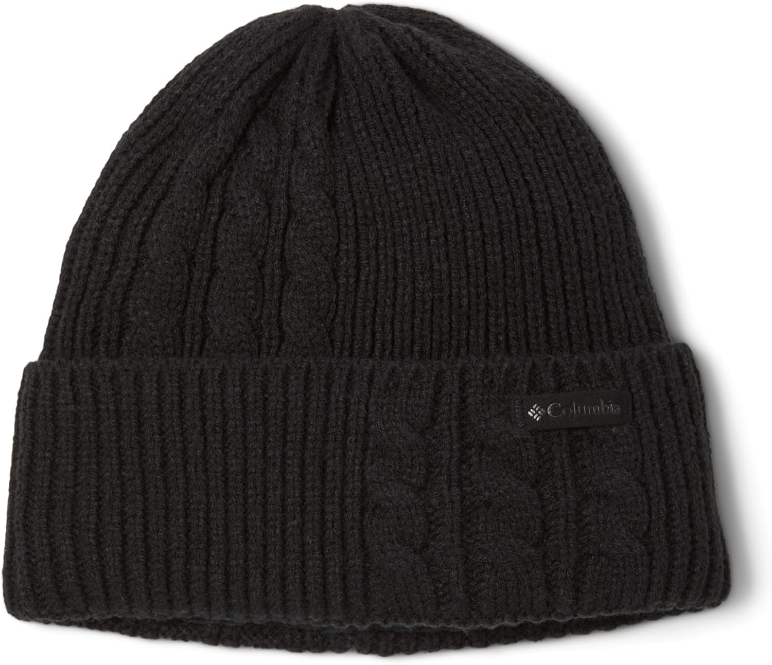 

Columbia Womens Agate Pass Cable Knit Beanie, Black
