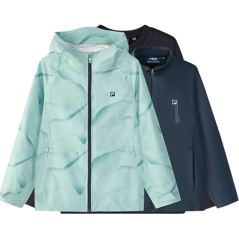 

Куртка 2-предметный набор mist gray FILA KIDS, серый