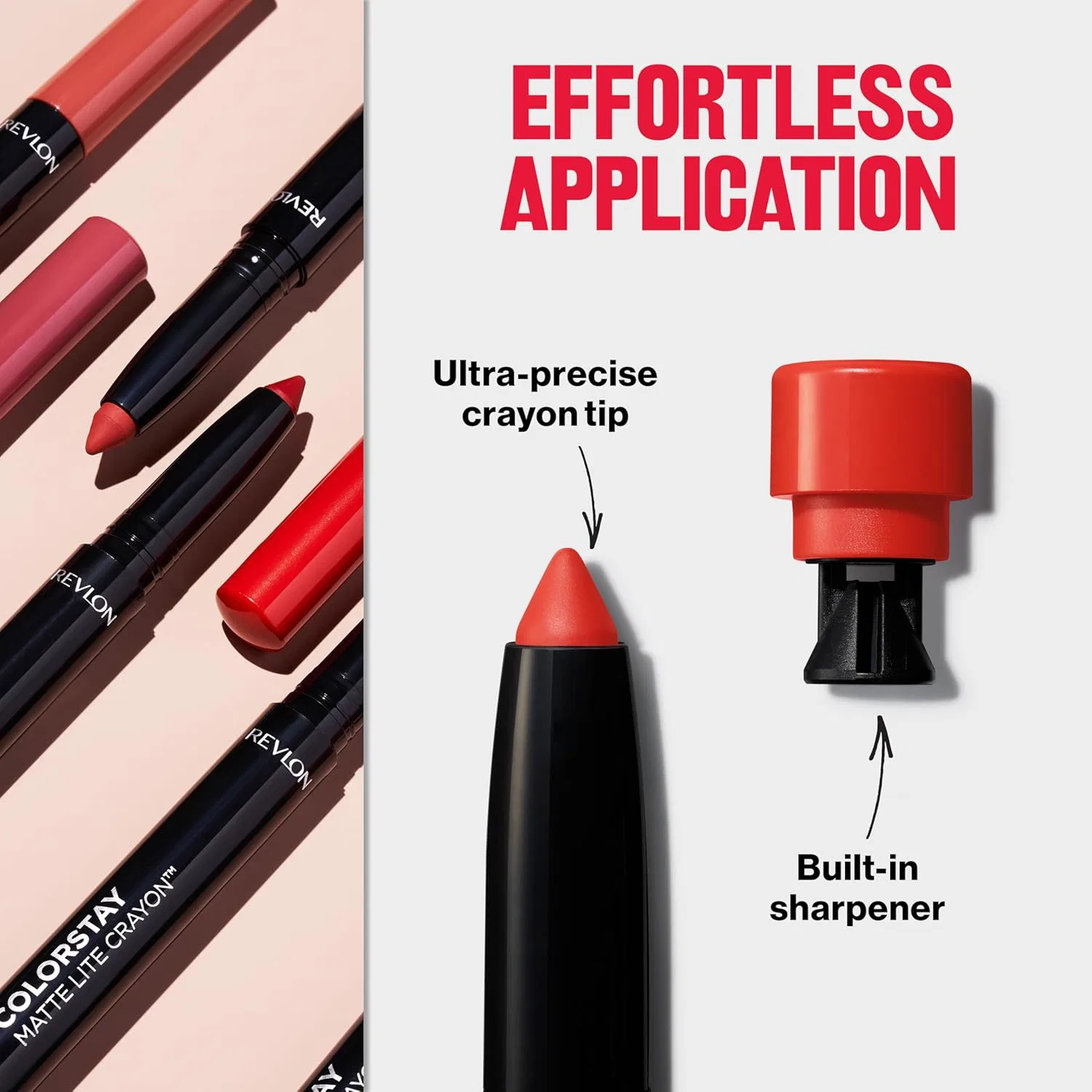 Матовая помада-карандаш Revlon ColorStay Matte Lite Crayon Lipstick Revlon, Take Flight — фото 4