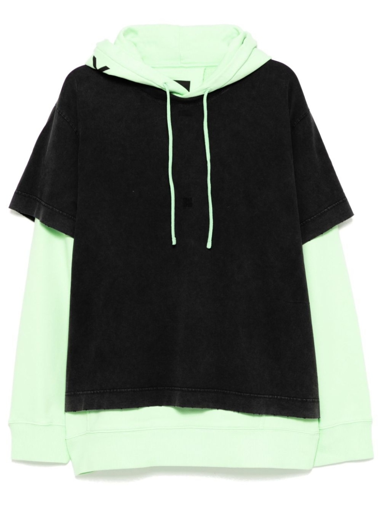 

Givenchy многослойное худи, серый