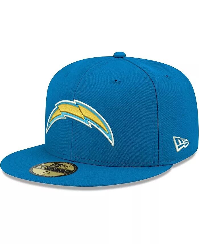 

Мужская пудрово-голубая бейсболка Los Angeles Chargers Omaha Primary Logo 59FIFTY New Era