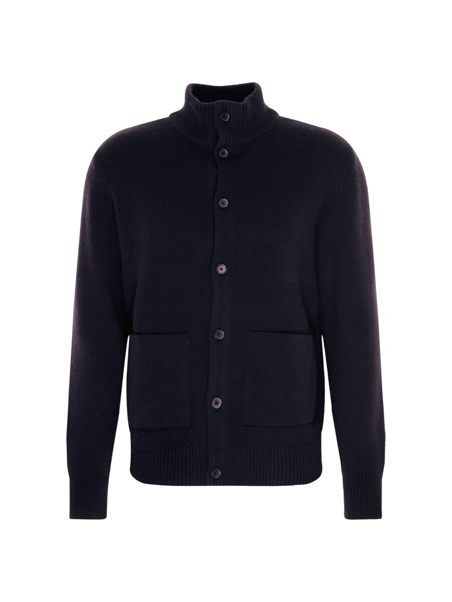 

Вязаный кардиган SEIDENSTICKER Knit Cardigan, темно-синий
