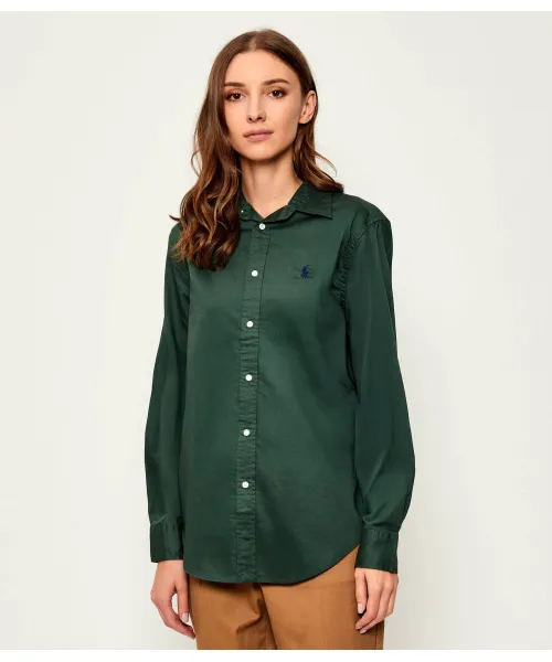 

Рубашка Classic fit Polo Ralph Lauren, зеленый