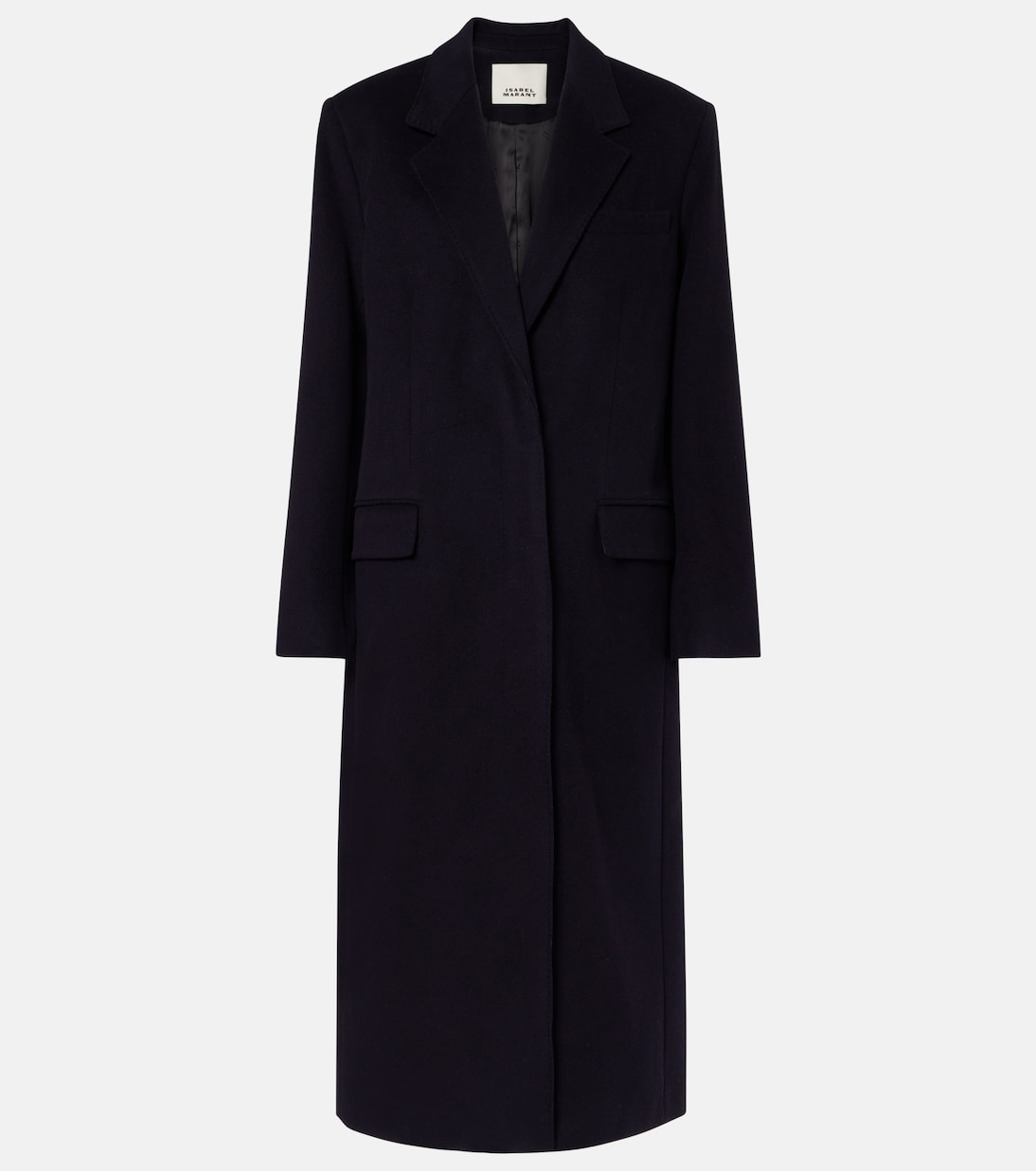 

Пальто Ellenita из смесовой шерсти Isabel Marant, Black Midnight