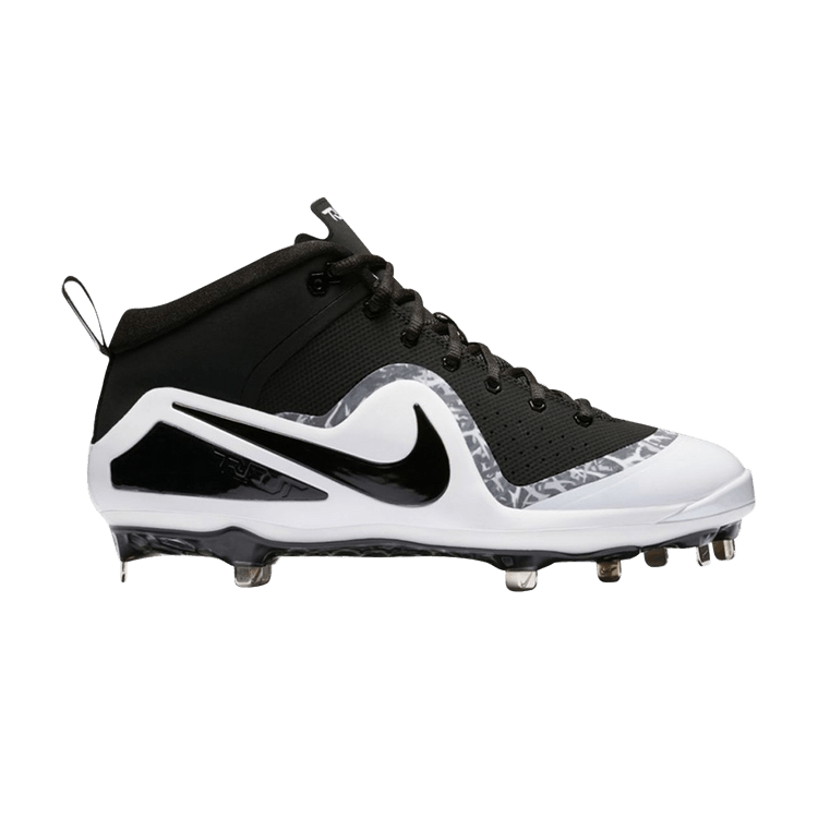 

Кроссовки Zoom Trout 4 Cleat 'Black White', черный