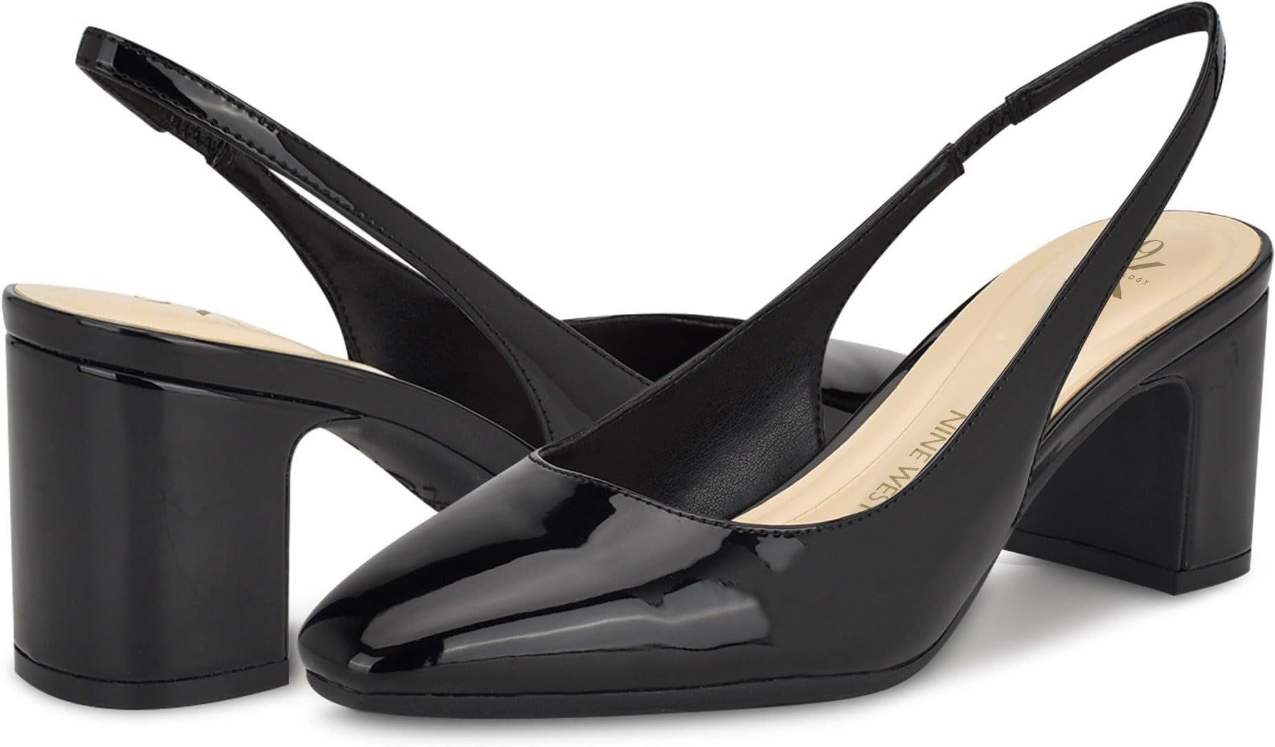 

Туфли Nine West Sinead 9X9, цвет Black Patent